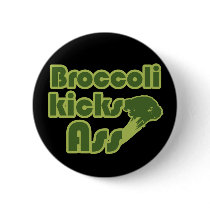 Broccoli Kick Ass Funny Vegan