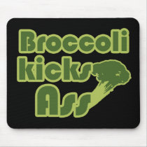 Broccoli Kick Ass Funny Vegan