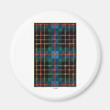 BRODIE FAMILY TARTAN FRIDGE MAGNET