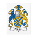 Brogan Family Crest Post Cards