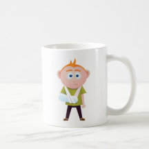 broken arm coffee mug