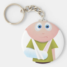broken arm keychains