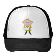 broken arm mesh hats