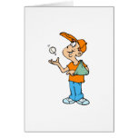 Broken Arm Player Greeting Card