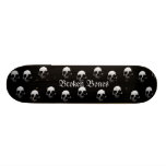 Broken Bones Shape Skulls Skateboard