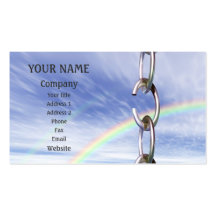 Broken Chain Business Card Templates
