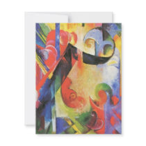 Broken Forms by Franz Marc aka Zerbrochene Formen