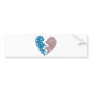 broken heart bumper stickers