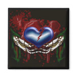 broken heart claddagh magnets