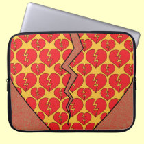 BROKEN HEART laptop sleeves