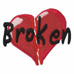 Broken Heart embroidered shirts