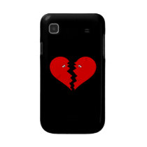 Broken Heart Face Samsung Galaxy Covers