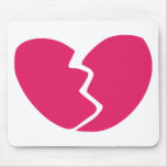 Broken Heart Mouse Pad