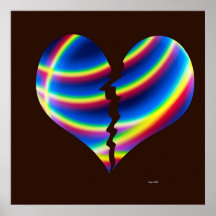 Broken Heart Print