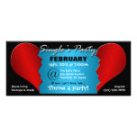 Broken Heart Single's Party - 9.25"x4" Invitations