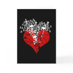 Broken Heart with Skulls cards