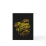 Broken Heart Yellow Blank Notecard