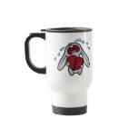 Broken Hearted Bunny Travel Mug