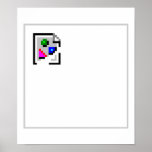 Broken Image JPG PNG GIF JPEG Print