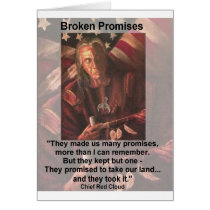 broken promises cards