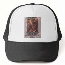 broken promises mesh hat