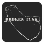 Broken Tusk Sticker
