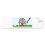 Brolf: Brain Golf! Bumper Stickers