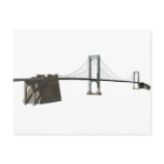 Bronx Whitestone Bridge: 3D Model: postcards