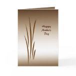 Bronze Grass Mother's Day cards