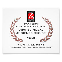 Bronze Medal Certificate 10" x 8" Art Photo
