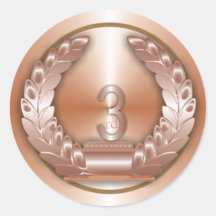 Bronze Medal Sticker