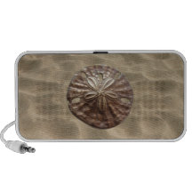 Bronze Sand Dollar Portable Speakers