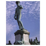 Bronze statue, David by Michelangelo, Florence, It flyers