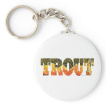 Brook Trout Art Keychains