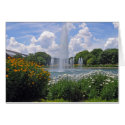 Brookfield Zoo Fountain Card