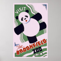 Brookfield Zoo Panda Posters