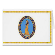 Brooklyn Borough Flag Greeting Cards