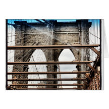 Brooklyn Bridge Anchorage Note Card