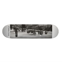 Brooklyn Bridge and Manhattan Skyline, NYC Skate Board Decks