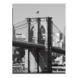 Brooklyn Bridge and Manhattan Skyline Postcards