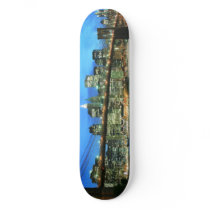 Brooklyn Bridge and Manhattan Skyline Skate Board