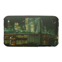 Brooklyn Bridge and World Trade Centre Blackberry iPhone 3 Cases