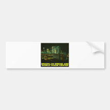 Brooklyn Bridge and World Trade Centre Bumper Stickers