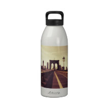 Brooklyn Bridge - New York City Water Bottle