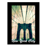 brooklyn bridge nyc post cards