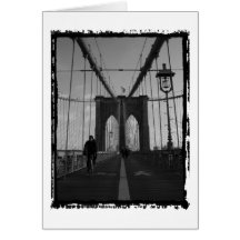 Brooklyn Bridge Photo Greeting Cards