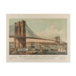 Brooklyn Bridge postcards