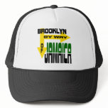 Brooklyn By Way of Jamaica With Arrows Hat