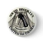 Brooklyn for Obama 2012 Buttons