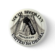 Brooklyn for Obama 2012 Buttons